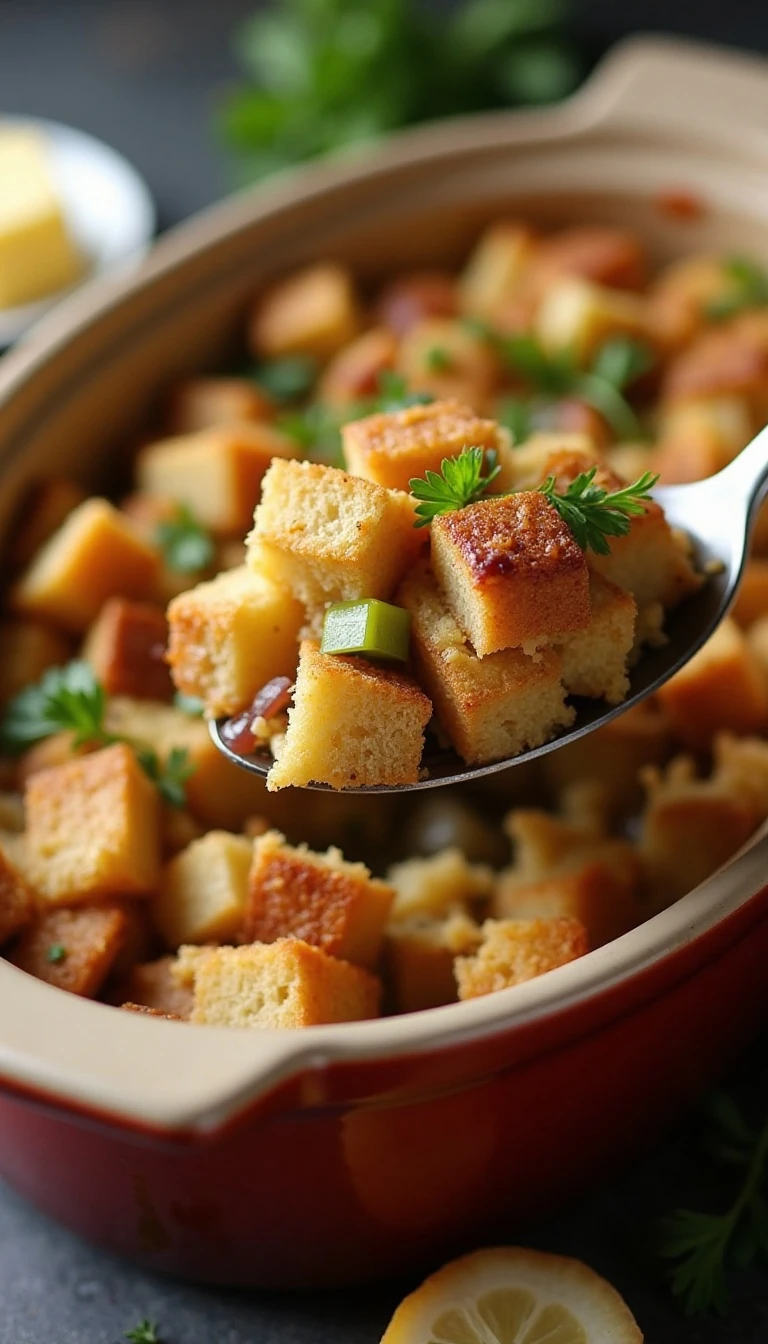 Easy Crockpot Stuffing Recipe (Just Like Mom’s!)