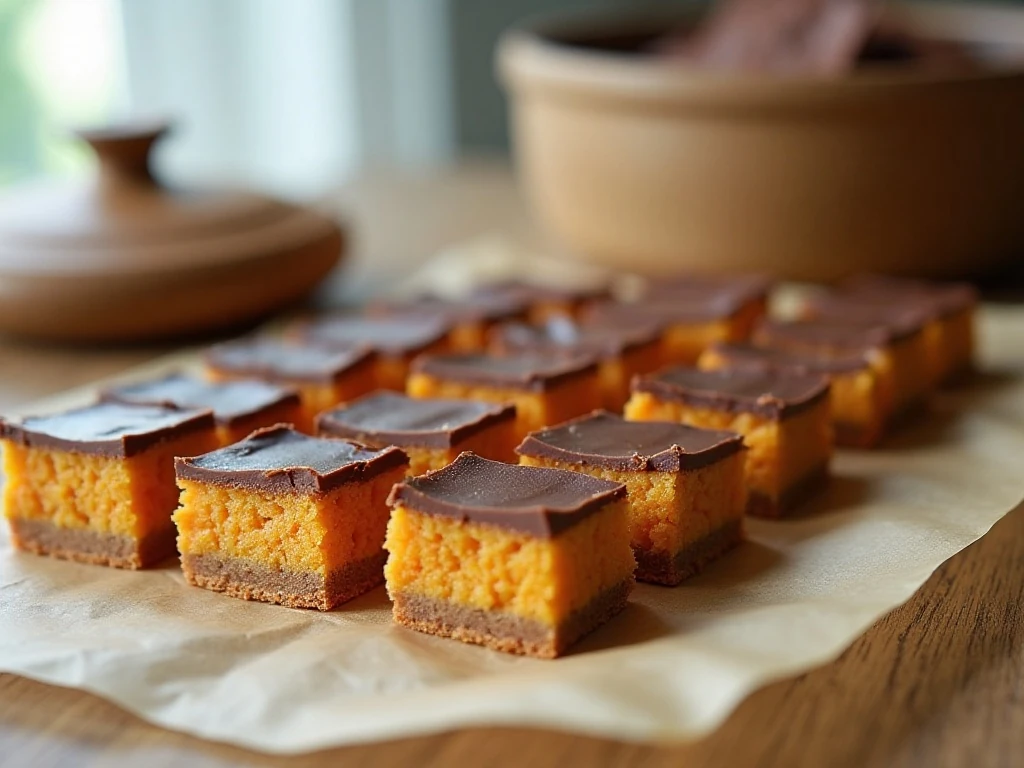 Cut Frito bars ready for storage