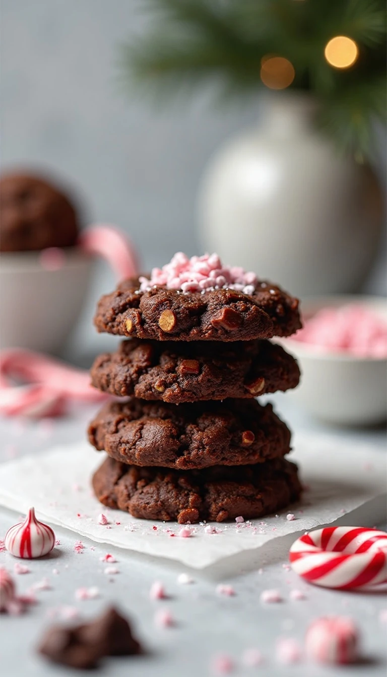 No-Bake Chocolate Peppermint Cookies Everyone Will Love