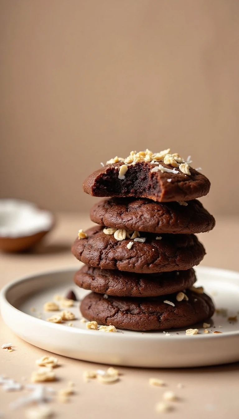 Easy No-Bake Coconut Oil Cookies Recipe