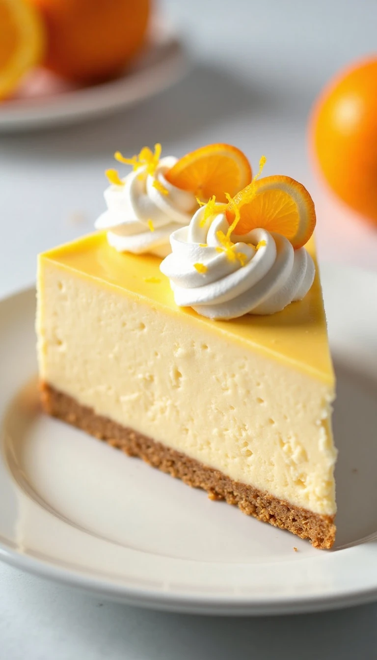 No-Bake Orange Creamsicle Cheesecake Recipe