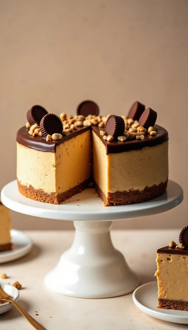 No-Bake Peanut Butter Cheesecake Recipe Everyone Loves