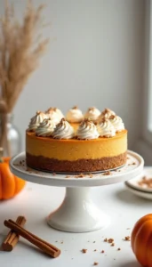 No-Bake Pumpkin Cheesecake Recipe Everyone Will Love