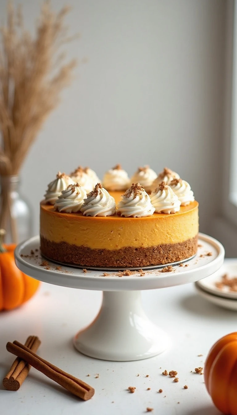 No-Bake Pumpkin Cheesecake Recipe Everyone Will Love