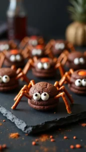 No-Bake Spooky Spider Cookies Everyone Will Love