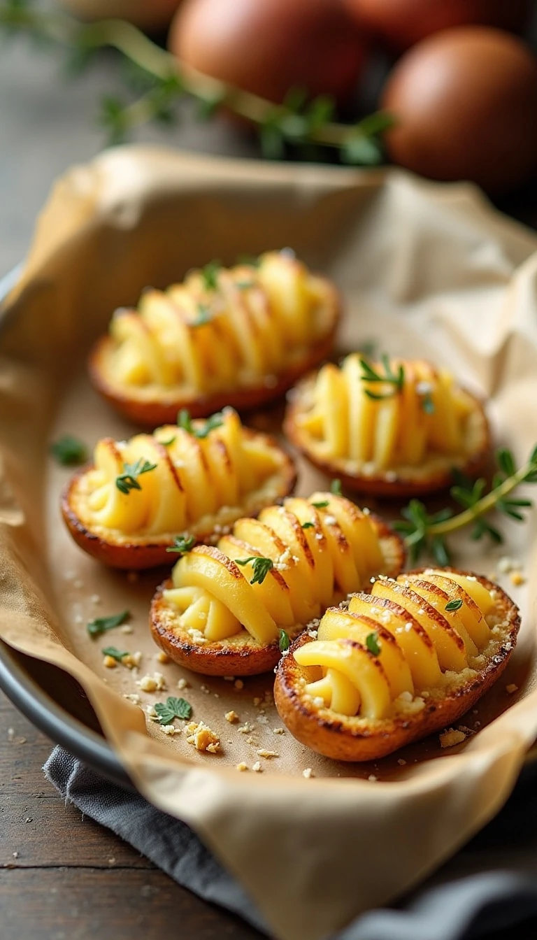No-Hassle Hasselback Potatoes Made Easy