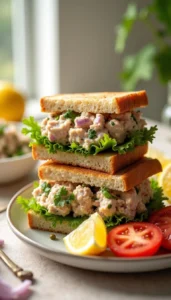 No-Mayo Tuna Salad Sandwich That’s Fresh & Flavorful