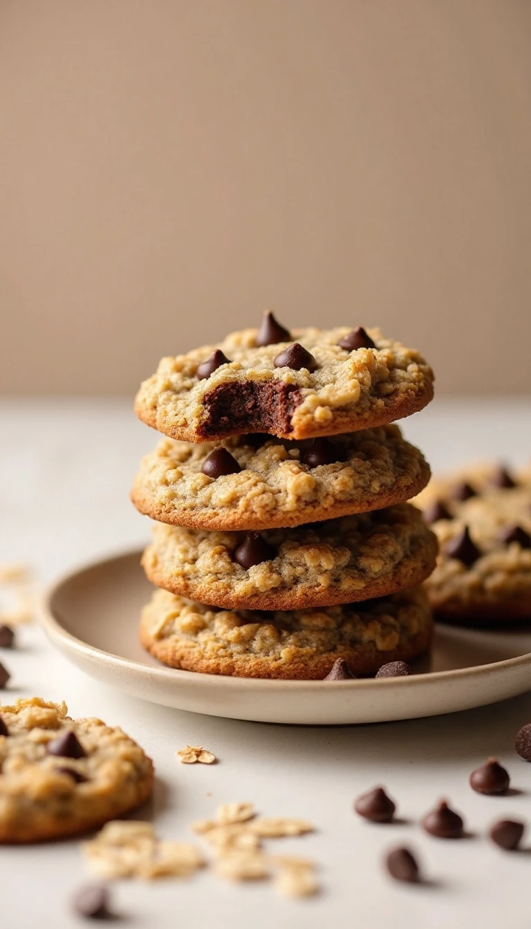 Chewy Oatmeal Chocolate Chip Cookies Made Easy