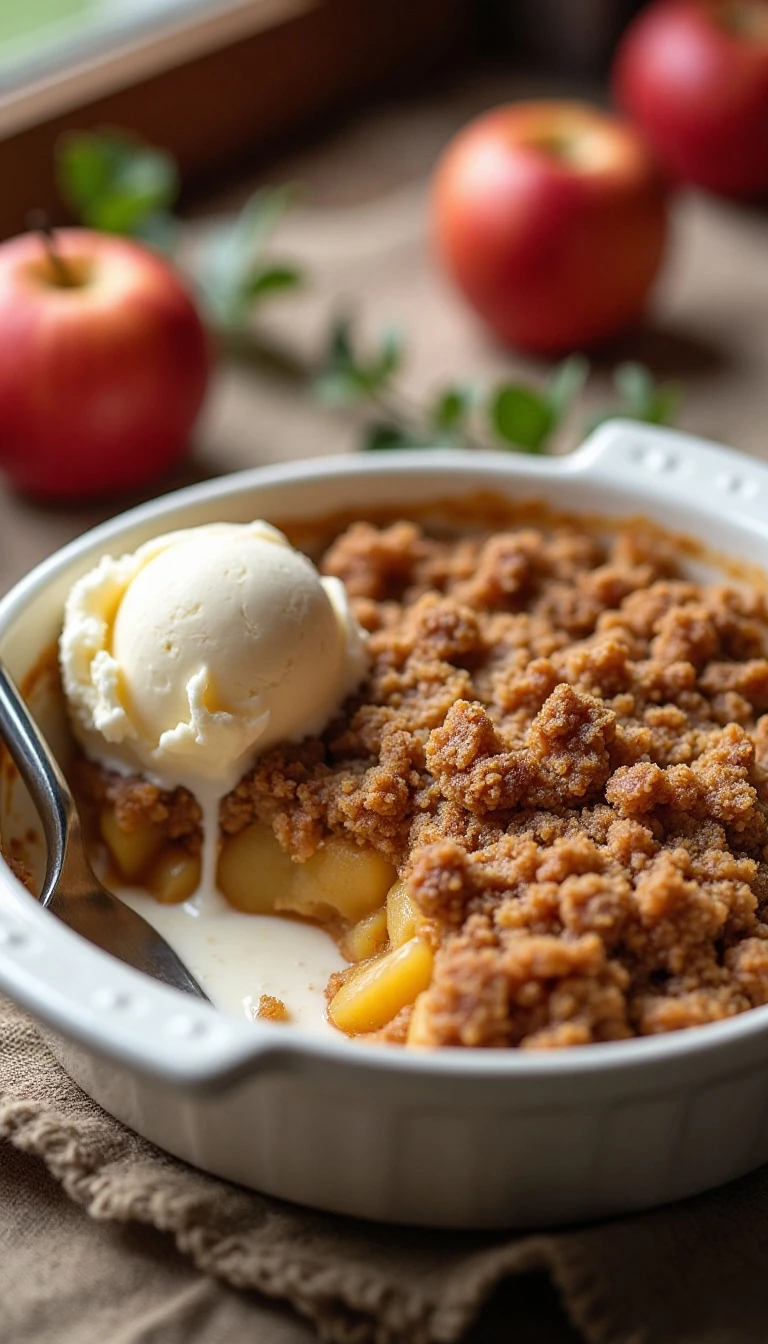 Old-Fashioned Apple Crisp Recipe