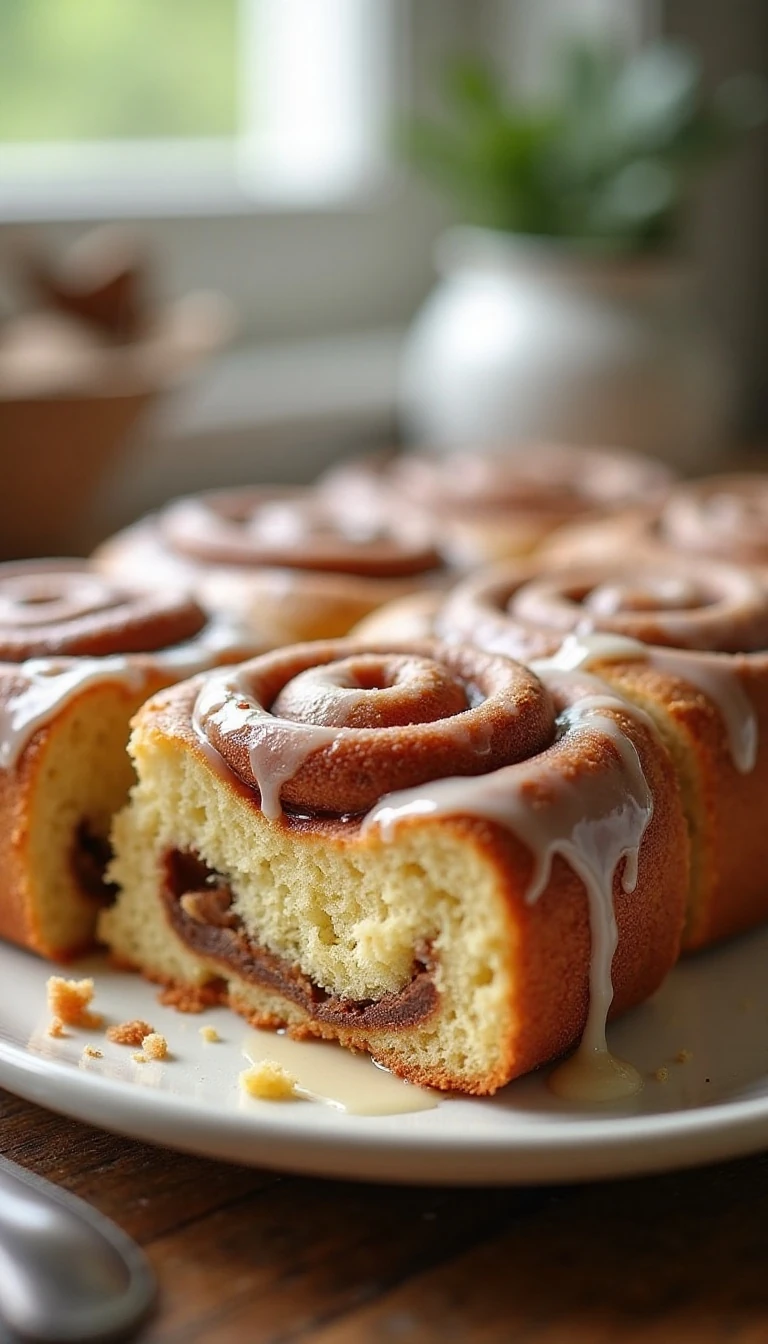 Easy Old-Fashioned Cinnamon Roll Cake Recipe