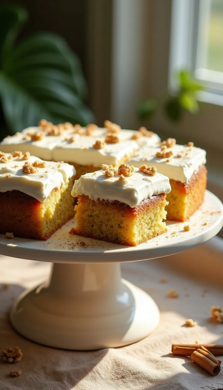 Old-Fashioned Zucchini Cake Recipe (Moist & Easy!)