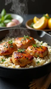 Easy One-Pan Chicken and Rice Recipe