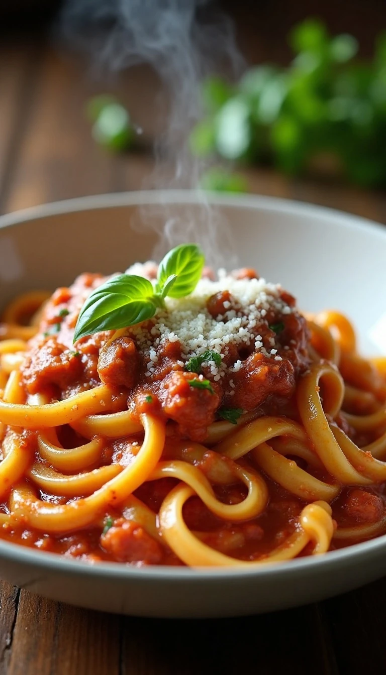 One-Pot Fettuccine Bolognese Recipe