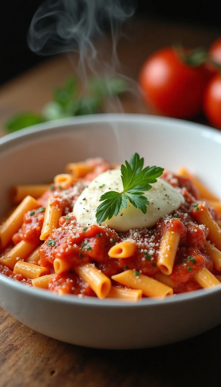 One-Pot Turkey Parmesan Pasta