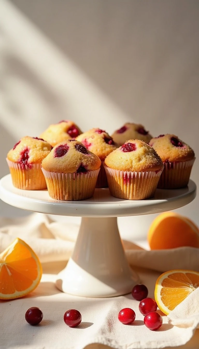 Easy Orange Cranberry Muffins Recipe for a Bright Breakfast