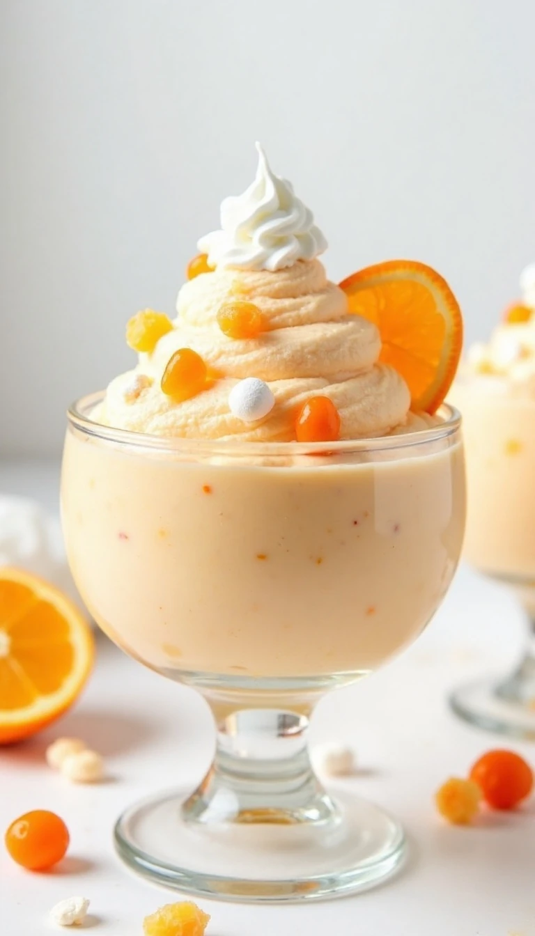 Easy Orange Fluff Recipe (Quick & Creamy Dessert)