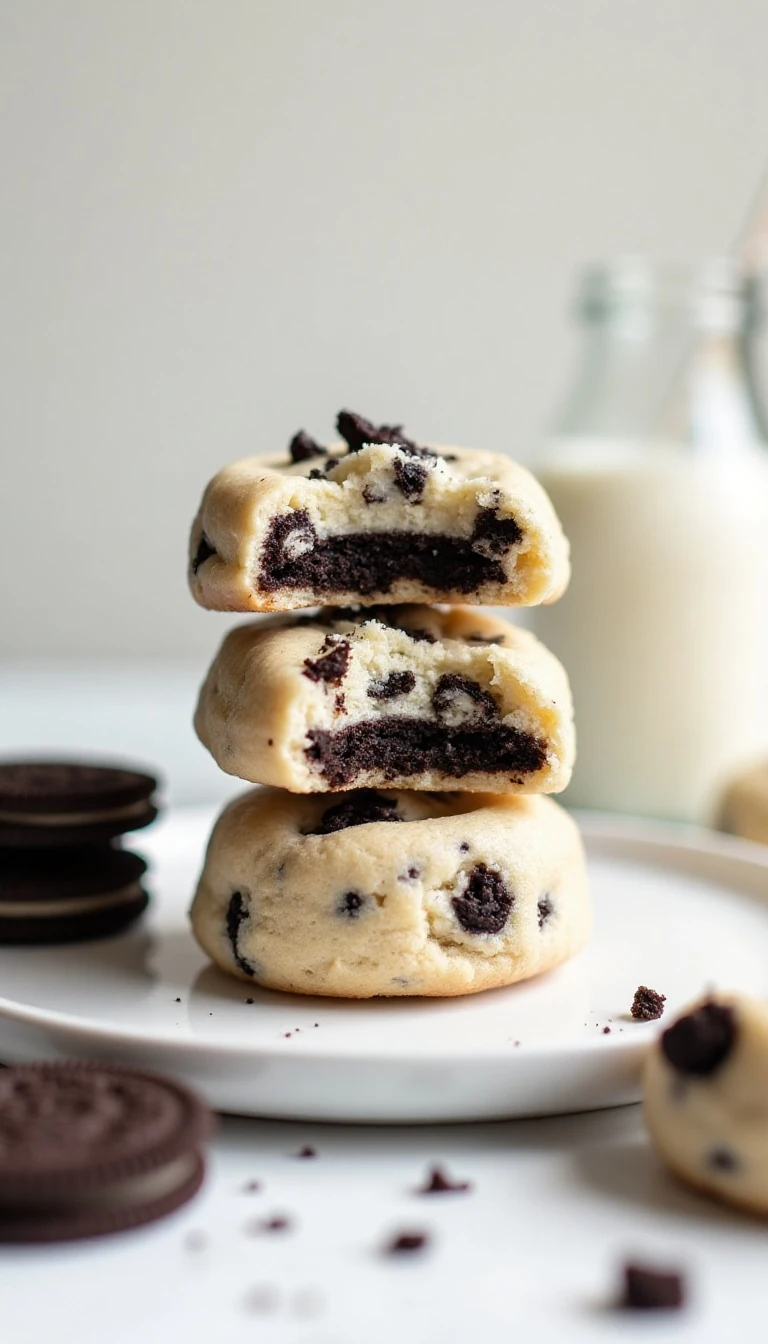 Easy Oreo Cheesecake Cookies Recipe