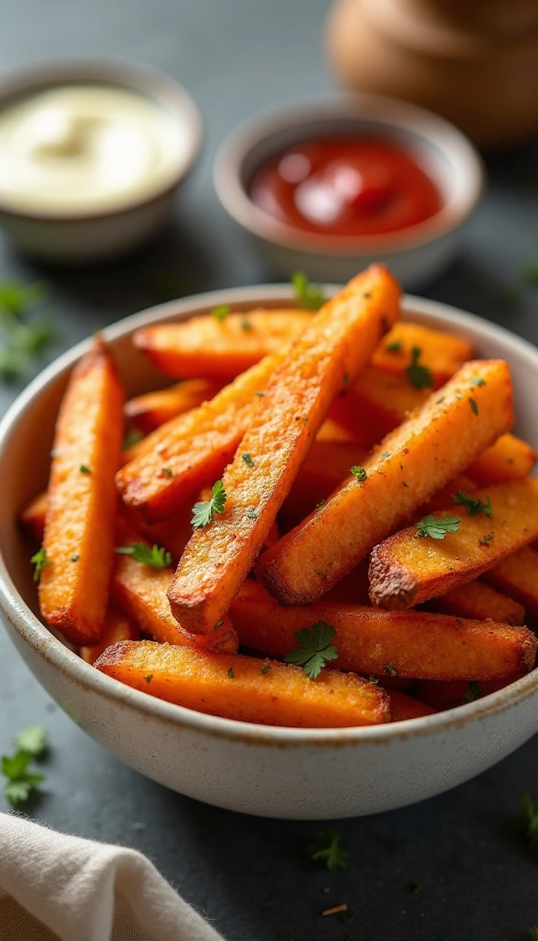 Crispy Oven-Roasted Sweet Potato Fries Recipe