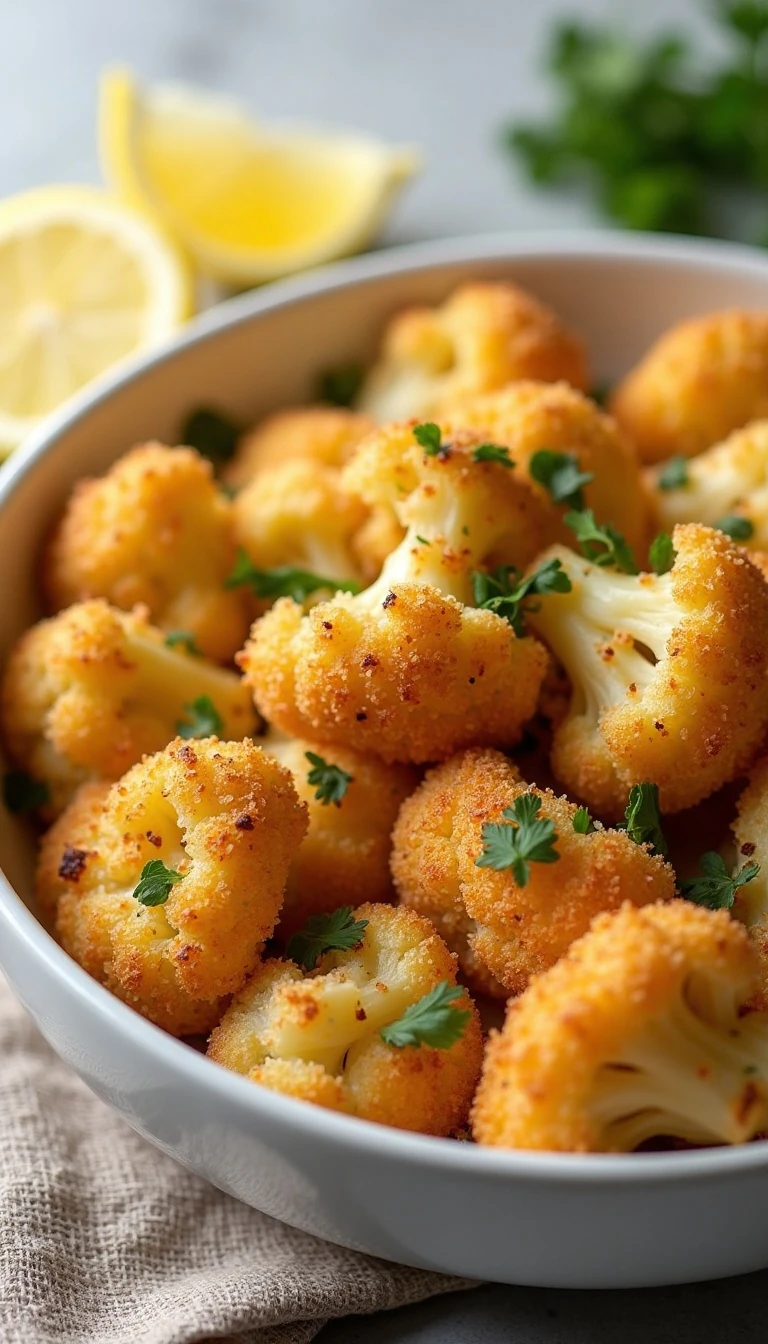 Crispy Parmesan-Baked Cauliflower Recipe Everyone Loves