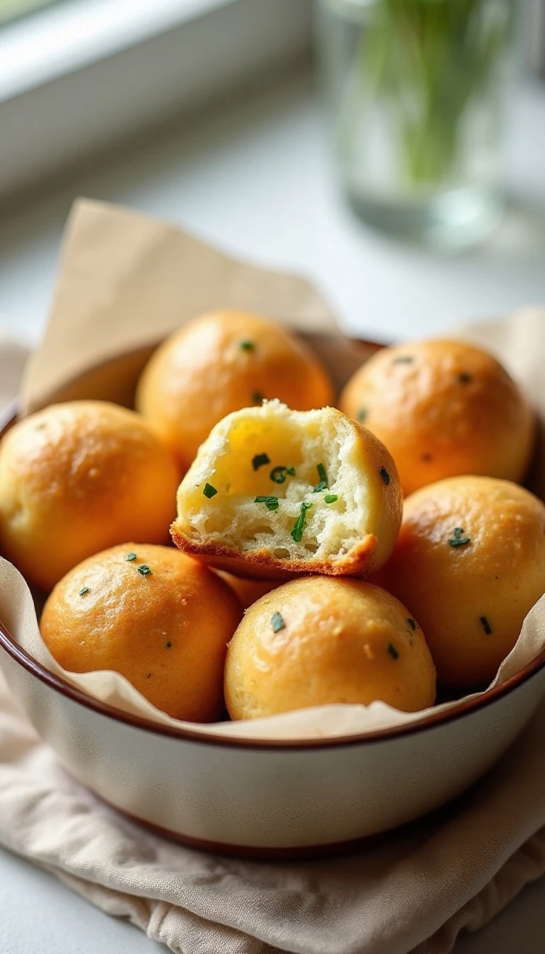 Easy Parmesan Chive Popovers Recipe