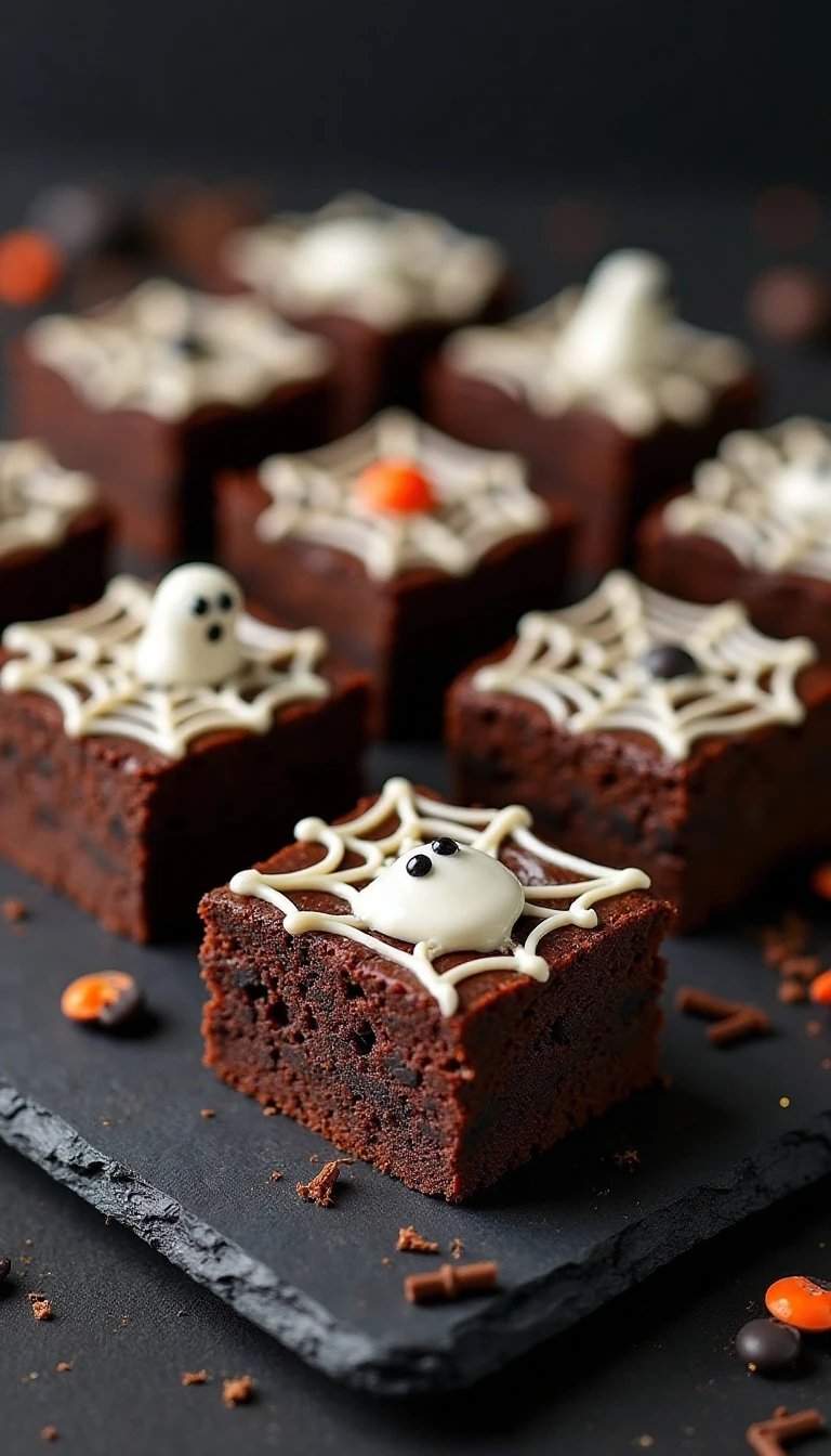Spooky and Delicious Halloween Brownies Recipe