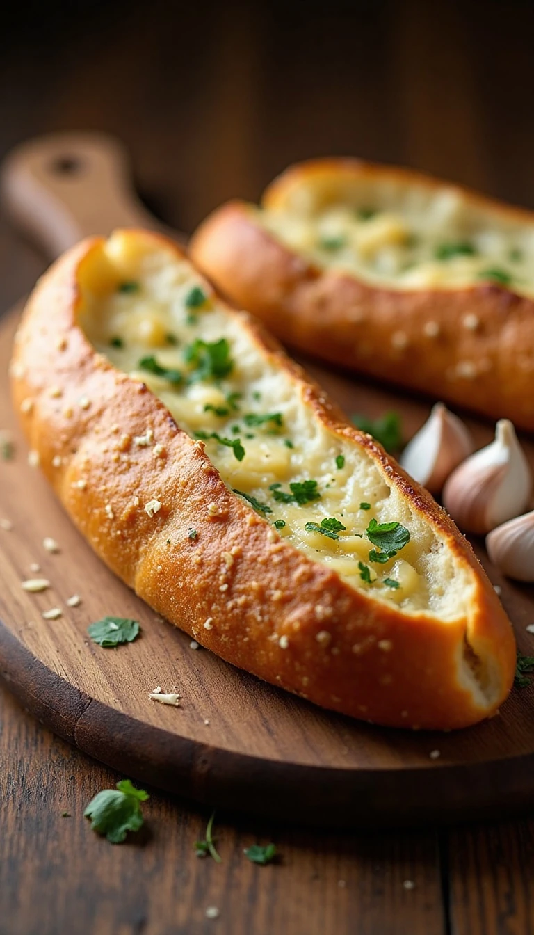 Parmesan Garlic Bread Recipe That’s Crisp and Flavorful