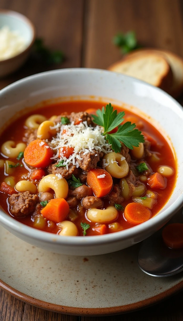 Easy Pasta Fagioli Recipe (Classic Italian Olive Garden Style)