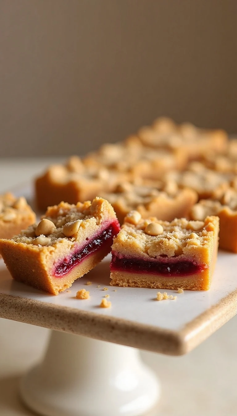 Peanut Butter and Jelly Bars Recipe Everyone Will Love