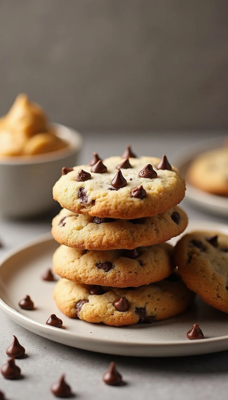 Soft and Chewy Peanut Butter Chocolate Chip Cookies Recipe