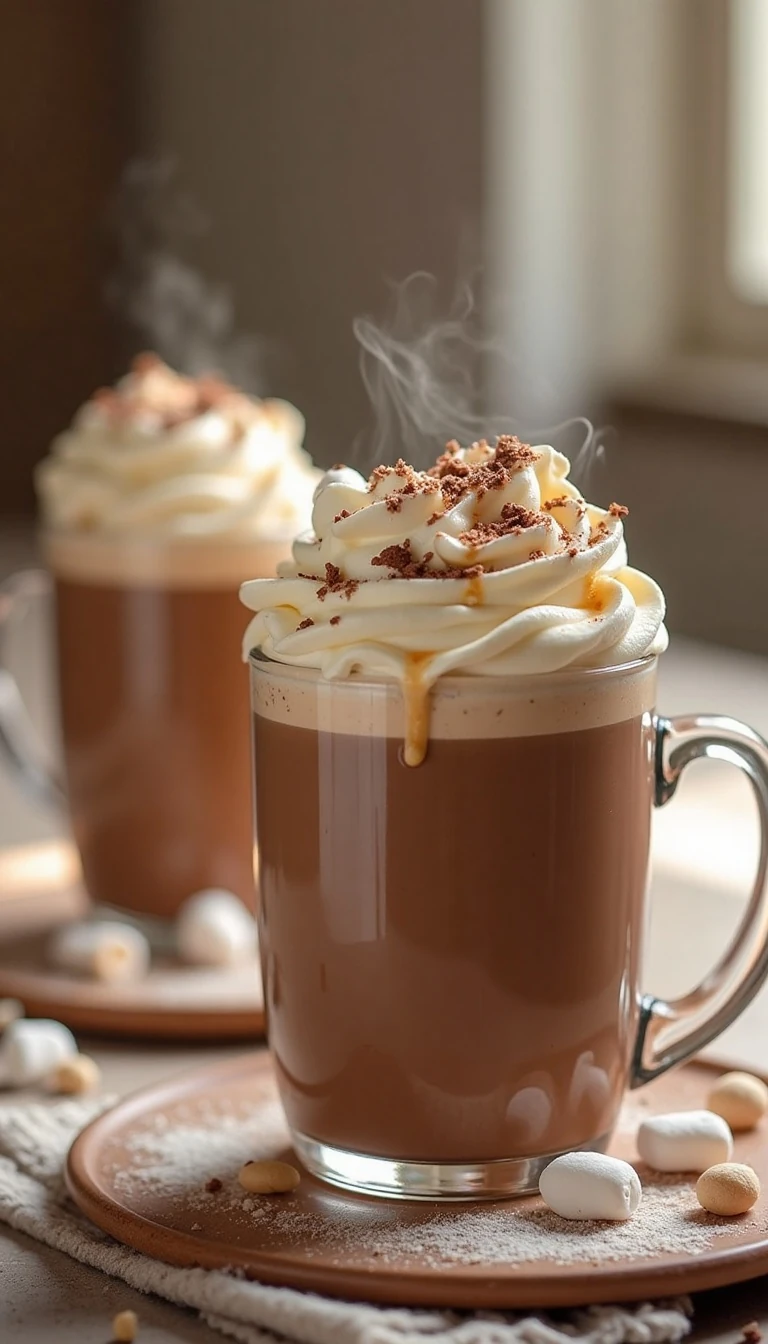 Creamy Peanut Butter Hot Chocolate Recipe