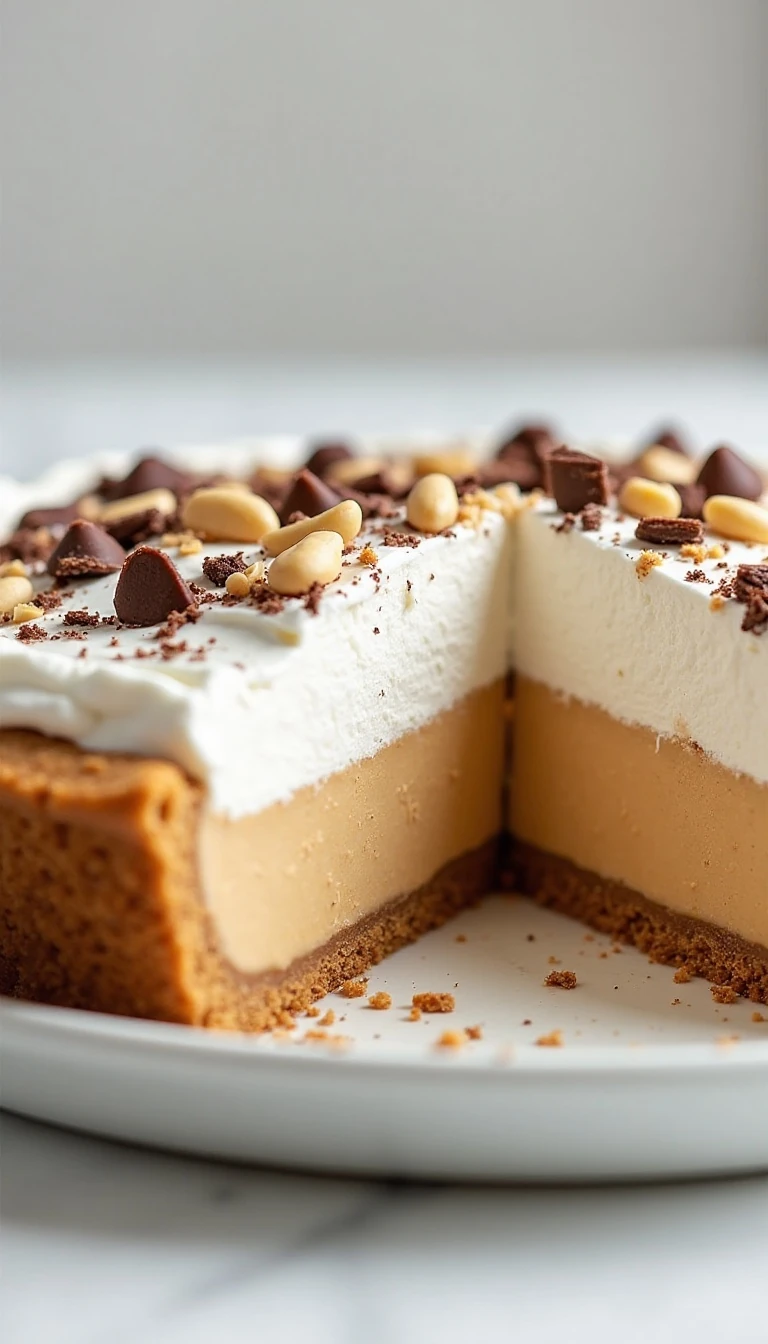 Easy No-Bake Peanut Butter Pie Recipe