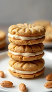 Easy Peanut Butter Sandwich Cookies Recipe with Creamy Peanut Butter Filling