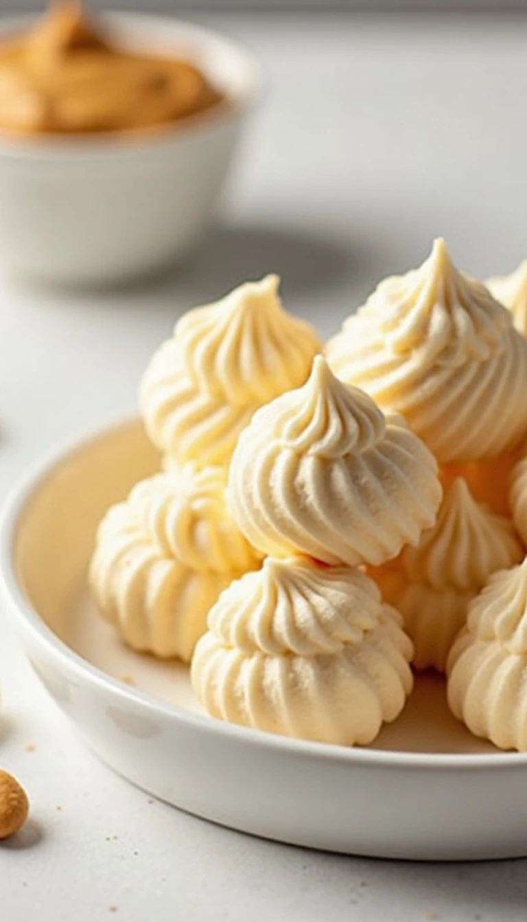 Easy 3-Ingredient Peanut Butter Whip Frozen Treats