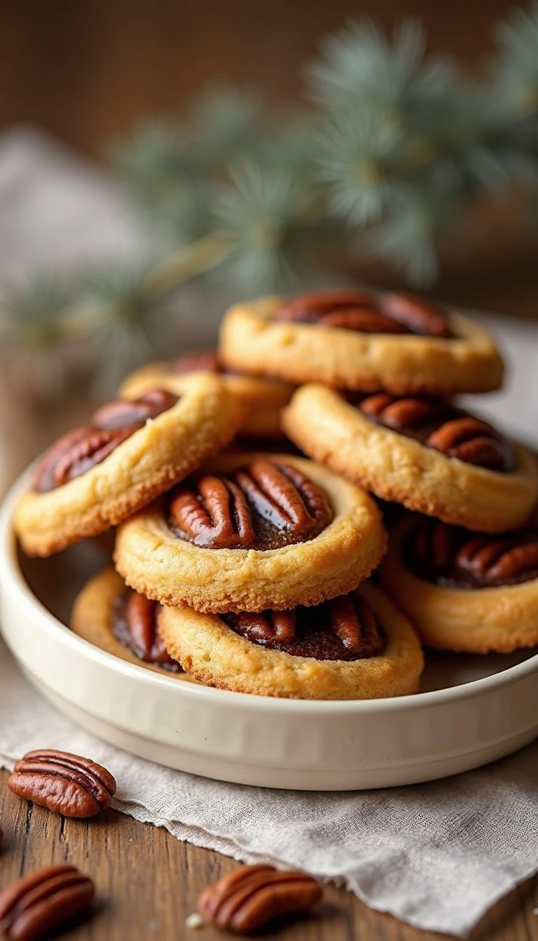 Easy Pecan Pie Cookie Recipe with Refrigerated Pie Crust