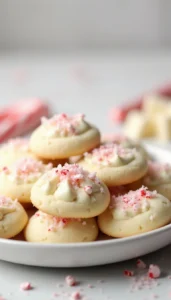 Easy Peppermint Cake Mix Cookies Recipe