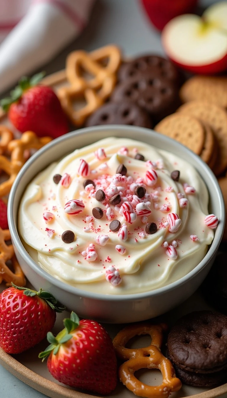 Peppermint Cheesecake Dip Everyone Will Love