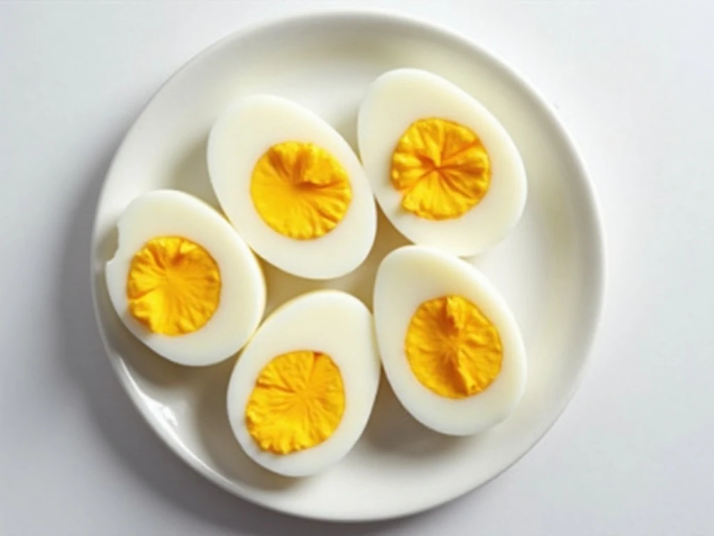 Perfect hard-boiled eggs with smooth whites and bright yellow yolks