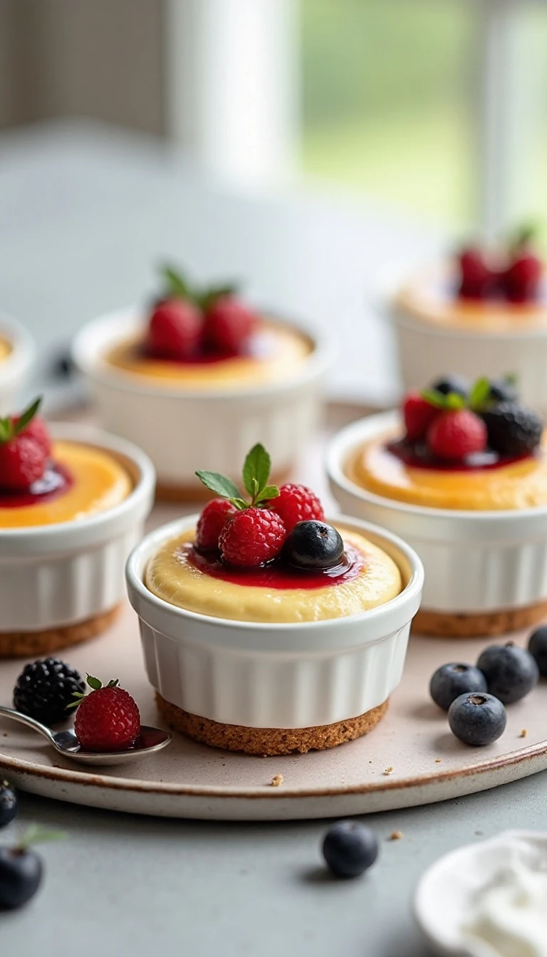 Perfect Individual Cheesecakes in Ramekins Recipe