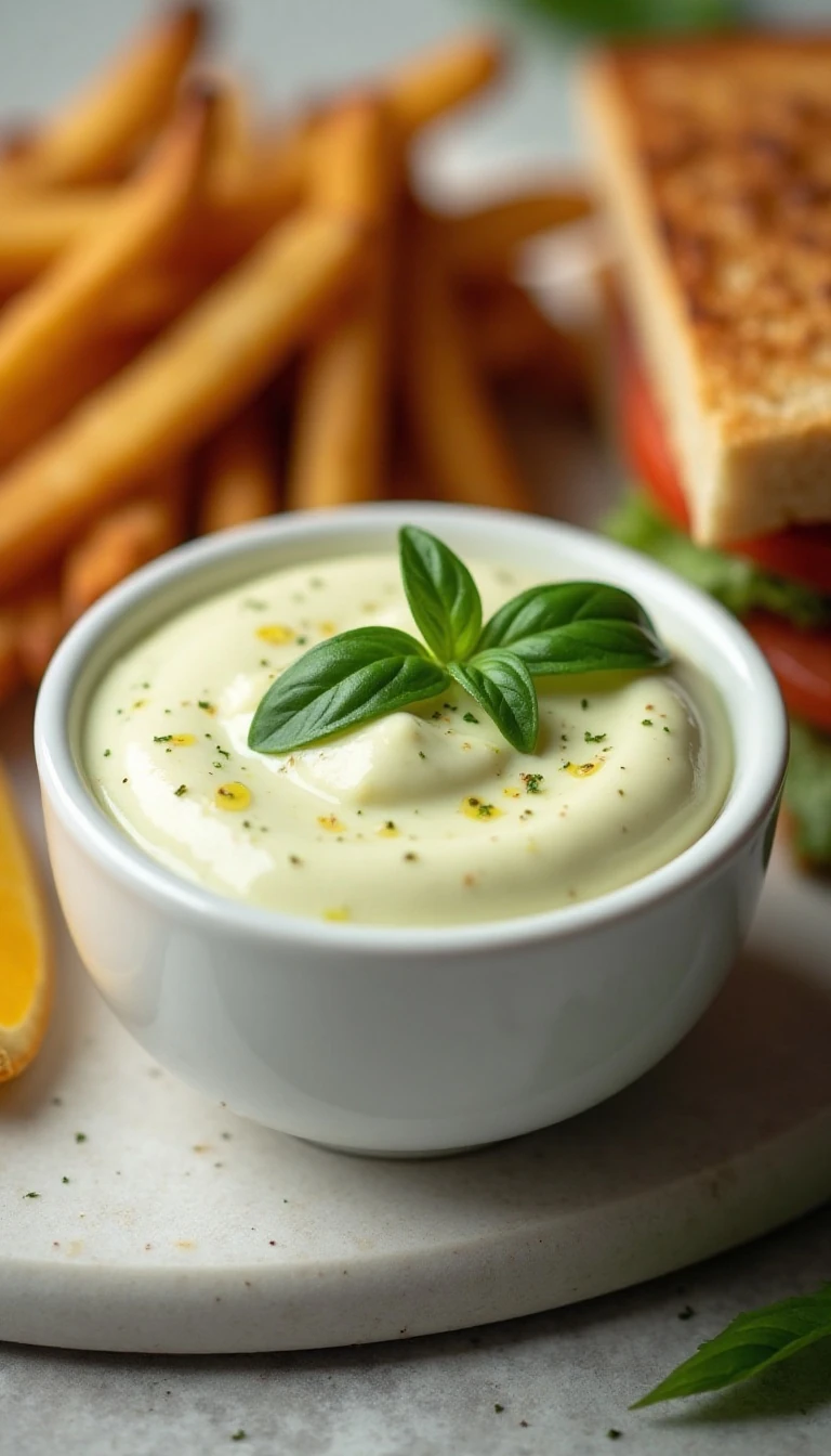 5-Minute Creamy Pesto Mayonnaise Recipe (Quick & Easy)