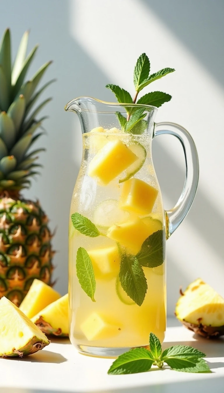 Refreshing Pineapple Infused Water Recipe (Easy & Healthy)