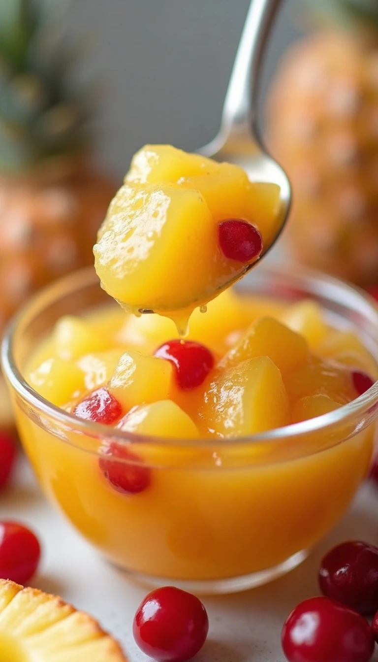 Easy Pineapple Upside-Down Cake Jam Recipe