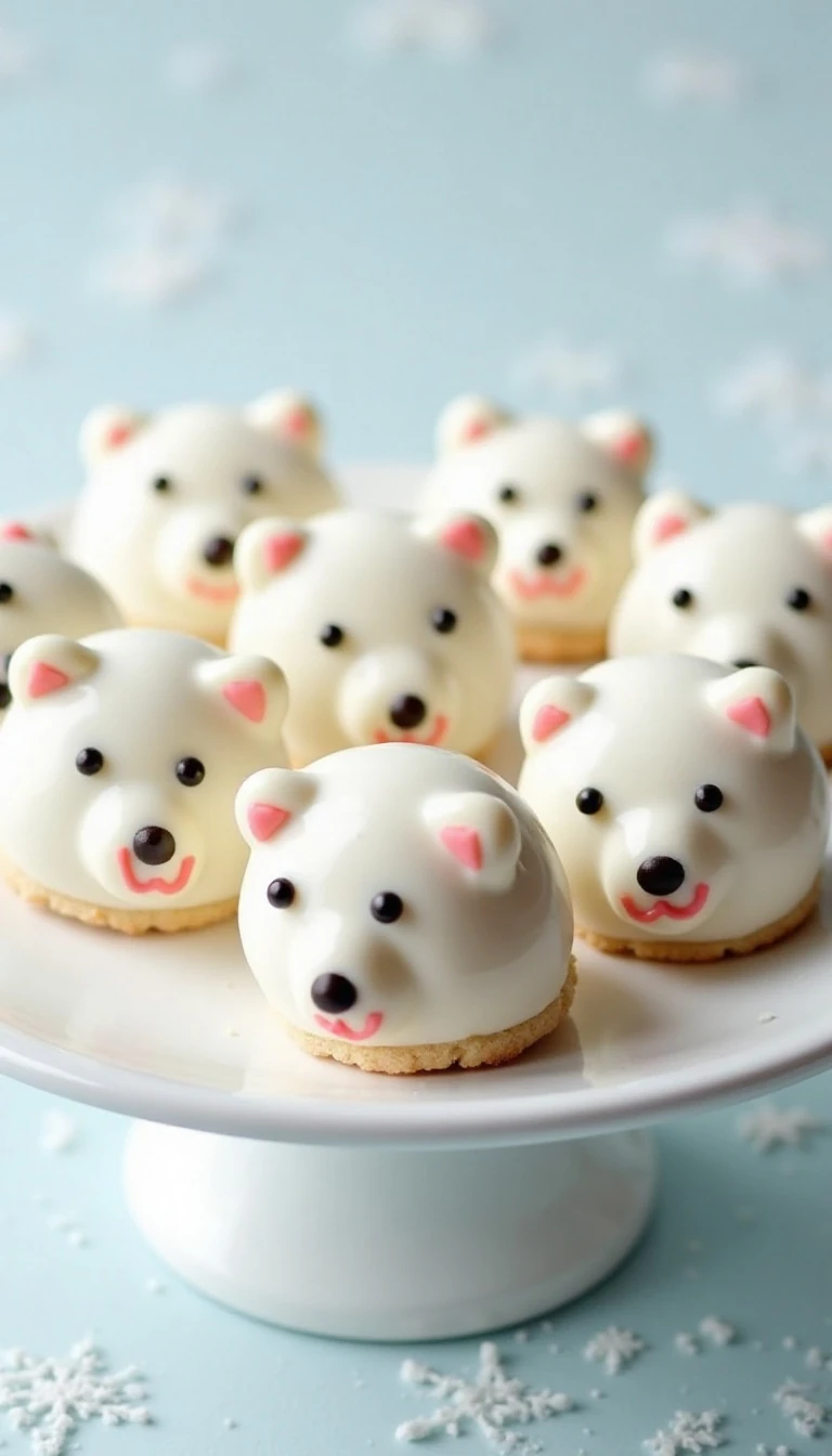 Polar Bear Nutter Butter Cookies: A Cute No-Bake Treat Idea