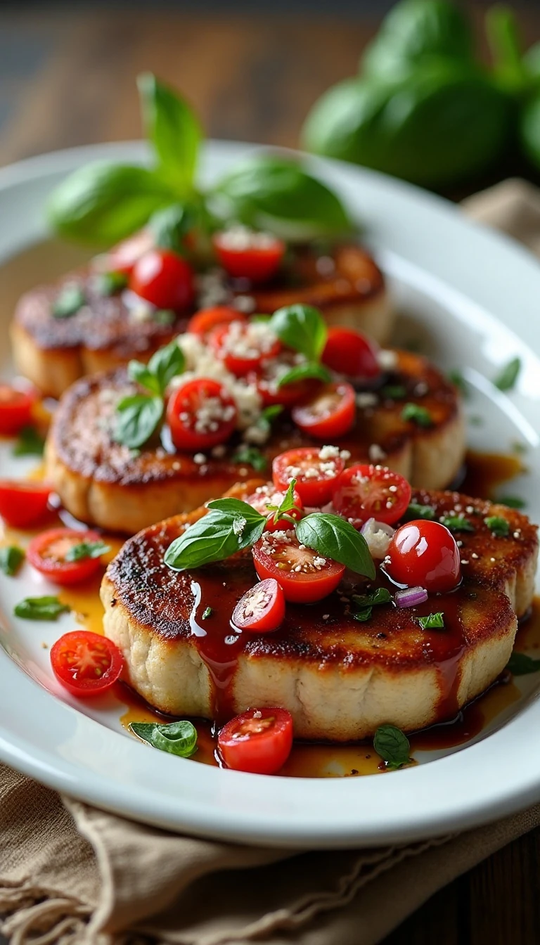 Easy Bruschetta Pork Chops Recipe for a Fresh 30-Minute Dinner
