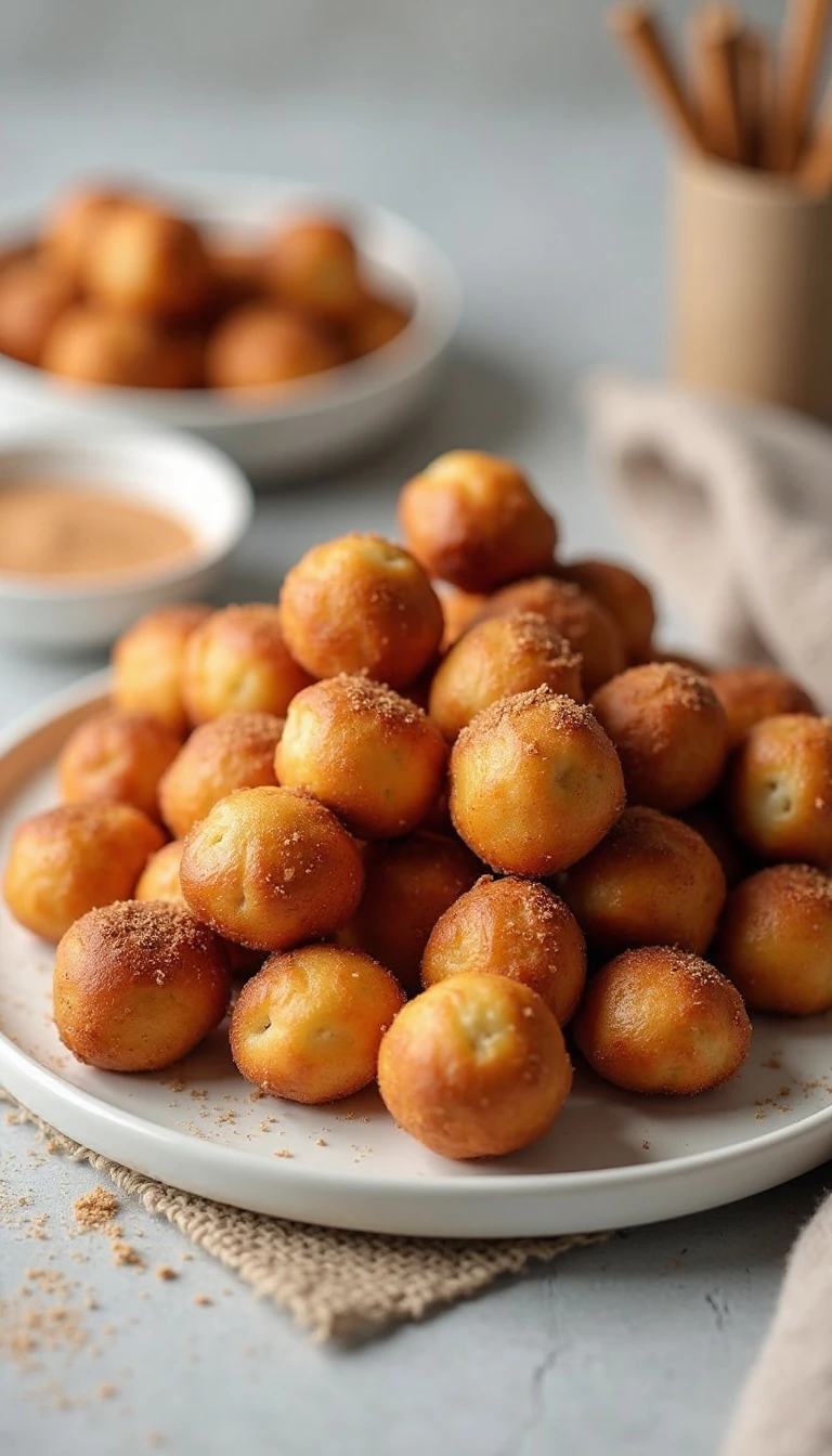 Easy Cinnamon Sugar Pretzel Bites Recipe