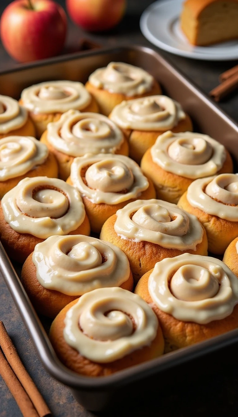 Pumpkin-Spiced Apple Cinnabon Rolls Recipe