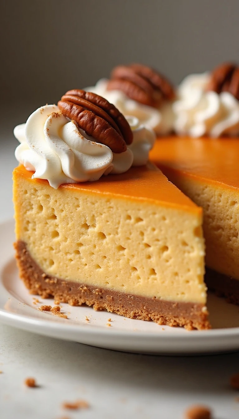 Easy Slow Cooker Pumpkin Cheesecake Recipe
