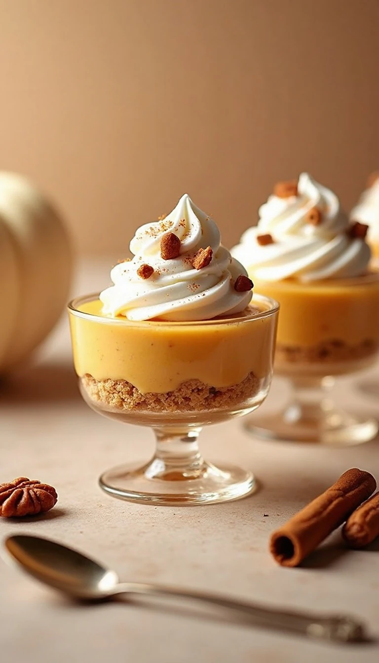 Easy Pumpkin Cheesecake Pudding Recipe