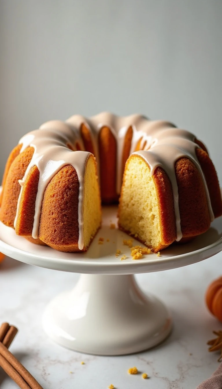 The Best Pumpkin Cream Cheese Bundt Cake Recipe