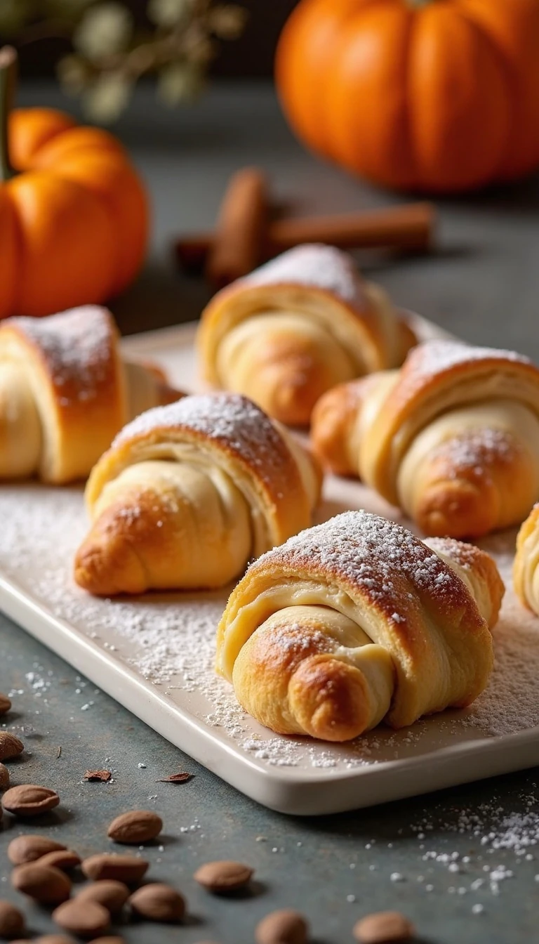 Easy Pumpkin Cream Cheese Crescents Recipe