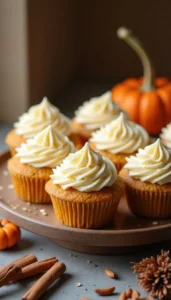 Easy Pumpkin Cupcakes with Cream Cheese Frosting Recipe